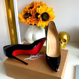 Christian Louboutin So Kate 120 Patent Black